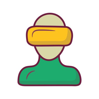 3d Oyun vektörü ana hatlarıyla Simge Tasarımı illüstrasyonunu doldurdu. Beyaz arkaplan EPS 10 Dosyasında Oyun Sembolü