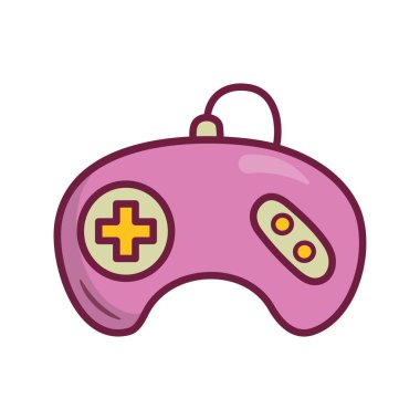 Remort Denetim vektörü Simge Tasarımı illüstrasyonunu yükledi. Beyaz arkaplan EPS 10 Dosyasında Oyun Sembolü