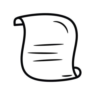 Menü vektör taslağı Simge Tasarımı illüstrasyonu. Beyaz arkaplan EPS 10 Dosyasında Oyun Sembolü