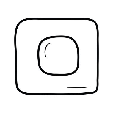 Simge Tasarımı illüstrasyonunu durdur. Beyaz arkaplan EPS 10 Dosyasında Ortam Kontrol Sembolü