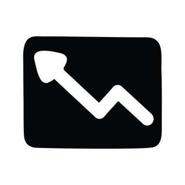 İlerleme Çizelgesi katı Simge Tasarımı çizimi. Beyaz arkaplan EPS 10 Dosyasında Ortam Kontrol Sembolü