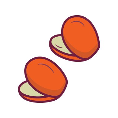 Casino Wheel vektörü ana hatlı Simge Tasarım çizimi. Beyaz arkaplan EPS 10 Dosyasında Müzik Sembolü