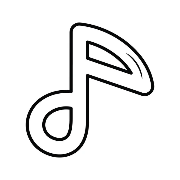 Schéma Vectoriel Musical Icône Illustration Design Symbole Contrôle Des Médias — Image vectorielle