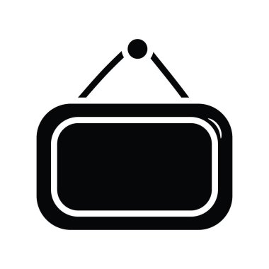 Oda Numarası Vektör katı simge tasarımı çizimi. Beyaz arkaplan EPS 10 Dosyasında Seyahat Sembolü