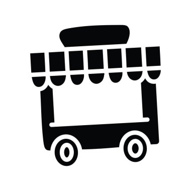 Gıda oyalama vektörü katı simge tasarımı çizimi. Beyaz arkaplan EPS 10 Dosyasında Fırın Sembolü