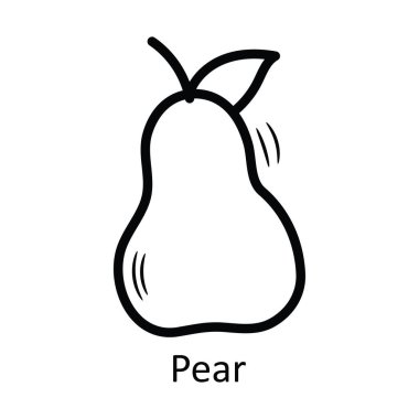 Armut vektör taslağı Simge Tasarımı çizimi. Beyaz arkaplan EPS 10 Dosyasında Yiyecek ve İçecekler Sembolü