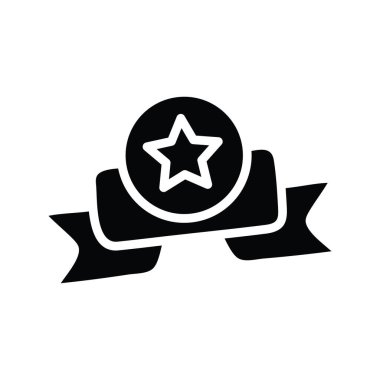 Madalya vektörü katı Simge Tasarımı çizimi. Beyaz arkaplan EPS 10 Dosyası üzerine Olimpiyat Sembolü