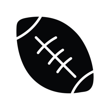 Hentbol vektörü katı Simge Tasarımı çizimi. Beyaz arkaplan EPS 10 Dosyası üzerine Olimpiyat Sembolü