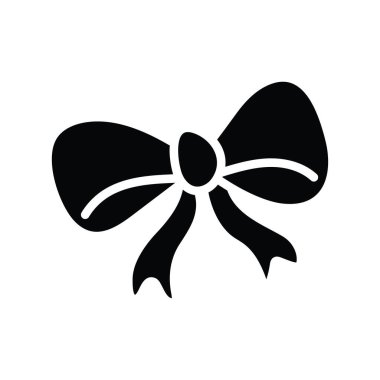 Papyon vektörü katı Simge Tasarımı çizimi. Beyaz arkaplan EPS 10 Dosyasında Parti ve Sembolü Kutla