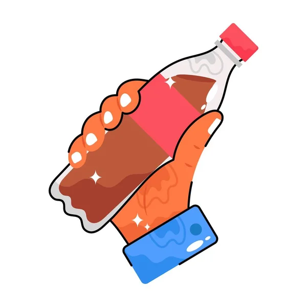 Наклейки Безалкогольные Напитки Векторные Красочные Файл Eps — стоковый вектор