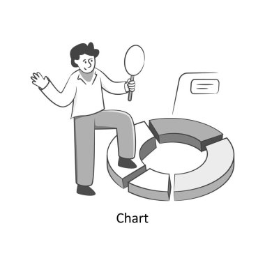 Grafik Düz Tasarım Vektörü illüstrasyonu. Stok illüstrasyonu