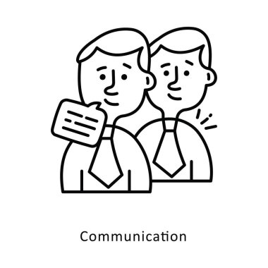 İletişim izometrik hisse senedi çizimi. EPS Dosya illüstrasyonu