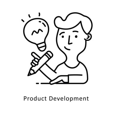 Ürün Geliştirme İzometrik Stok Çizimi. EPS Dosya illüstrasyonu