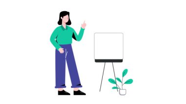 Finansal Sunum 2D animasyon. 4K 