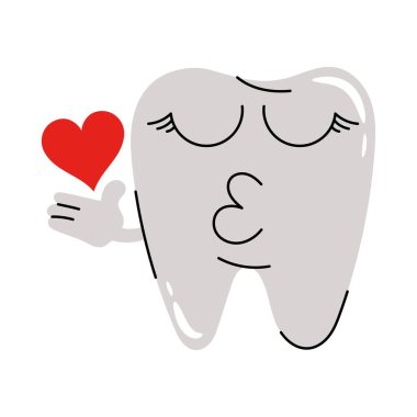 Diş vektörü çıkartmasına bayılırım. Eps 10 dosyası