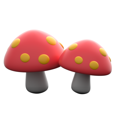 Yağmurluk 3d simgesi şeffaf arkaplan