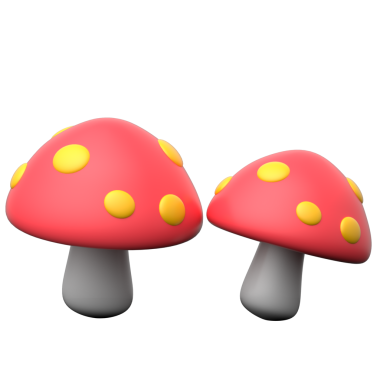 Yağmurluk 3d simgesi şeffaf arkaplan