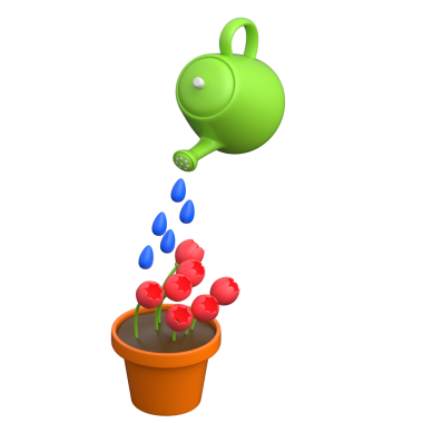 Yusufçuk 3d simgesi şeffaf arkaplan