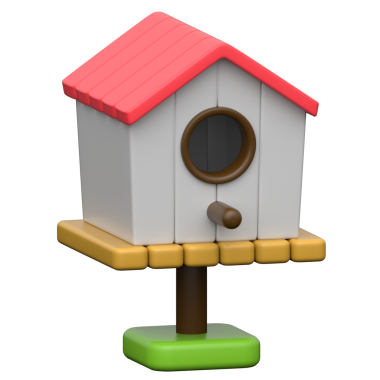 Yusufçuk 3d simgesi şeffaf arkaplan