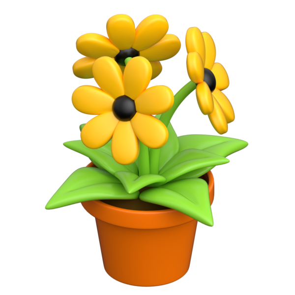 Uğurböceği 3d simgesi şeffaf arkaplan