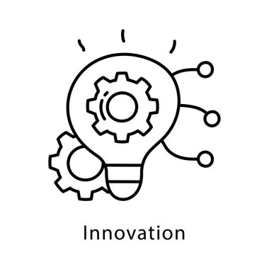 İcat Vektörü Taslak Simgesi Biçimi. Eps 10 Dosyası