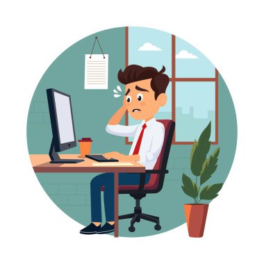 Eleman tükenmiş vektör illüstrasyonu alıyor. Eps 10 Dosyası 