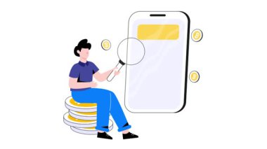 Kripto Yatırım 2B Daire Canlandırması.