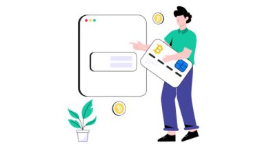 Kripto Ödeme 2B Düz Canlandırma.