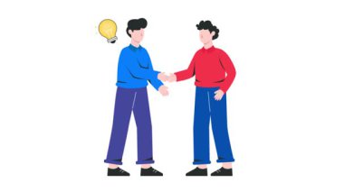 İş Ortaklığı 2B Düz Canlandırma.