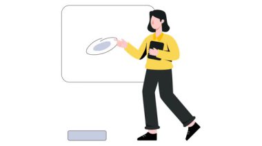 İş Stratejisi 2B Düz Canlandırma.