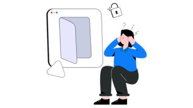 Veri Sızıntısı 2B Düz Canlandırma.