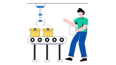 Taşıyıcı Şerit 2B Düz Canlandırma 