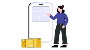 Lojistik İzleme 2B Düz Canlandırma 