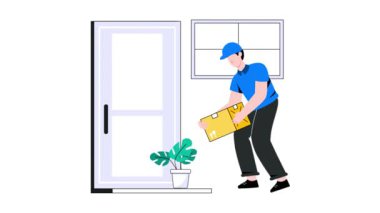 Ev Teslimatı 2B Düz Canlandırma 