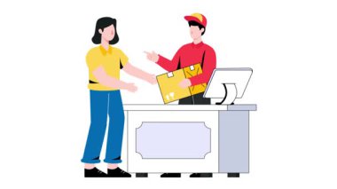 Lojistik Ofisi 2D Düz Canlandırma 