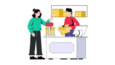 Posta Paketleri 2B Düz Canlandırma 