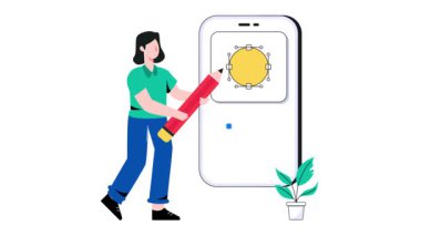 Uygulama Tasarımı 2B Düz Canlandırma. 