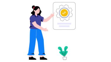 Finansal yönetim 2D Düz Canlandırma.