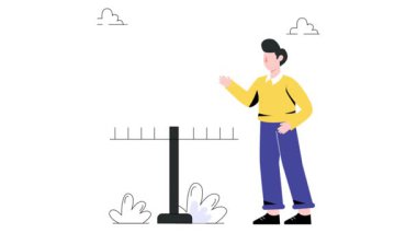 Reklam panosu 2B Düz Canlandırma.