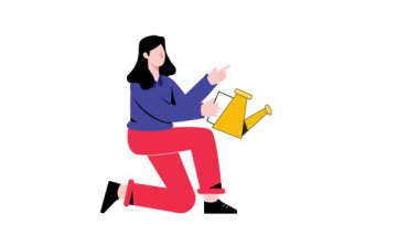 İş Yatırımı 2D Daire Canlandırması.