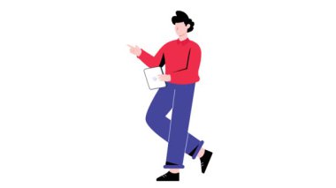 Müşteri Değerlendirmesi 2B Düz Canlandırma.