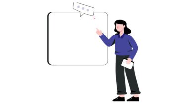 Video Öğretim 2B Düz Canlandırma.