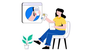 Kart Ödeme 2B Düz Canlandırma.