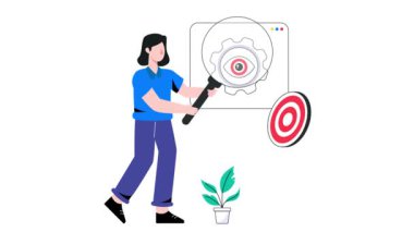 SEO İzleme 2D Düz Canlandırma.