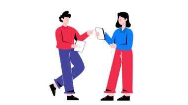 Sosyal Bağlanma 2B Düz Canlandırma