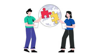 Sosyal Katılım 2B Düz Canlandırma