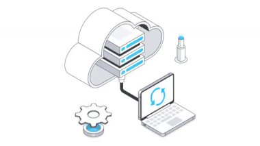 Podcast Isometric Animasyon. MP4 Dosyası