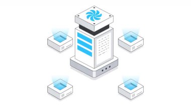 Podcast Isometric Animasyon. MP4 Dosyası