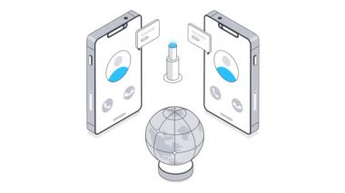 Podcast Isometric Animasyon. MP4 Dosyası