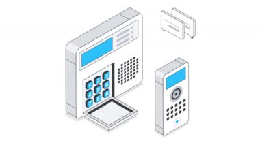 Podcast Isometric Animasyon. MP4 Dosyası